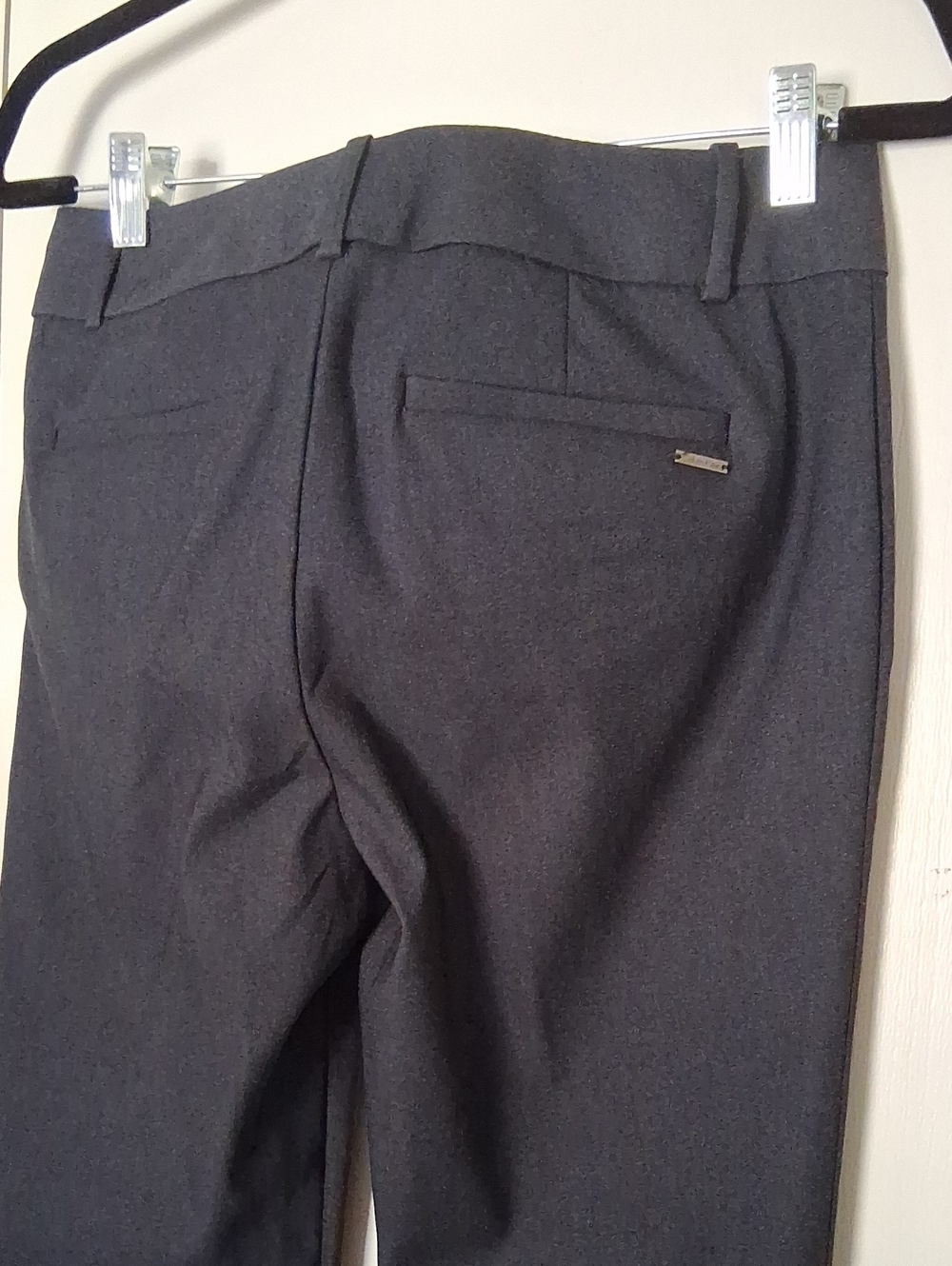 Calvin Klein Womens Dark Charcoal Gray Dressy Slacks Office Attire NWOT Sz 4 - Picture 4 of 8